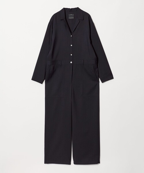 conte オープンカラー オールインワン conte オールインワン 「conte」オープンカラー オールインワン