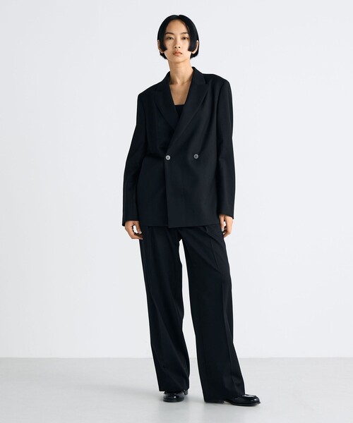 パンツ 189 Tucked Wide Pants