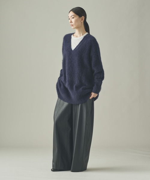 Curensology（カレンソロジー） ニット セーター /FOXカシミヤVネック