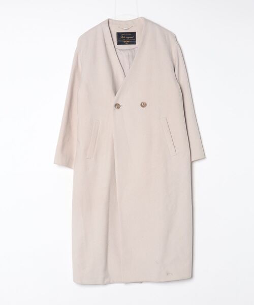 SLOBE IENA（スローブイエナ） ノーカラーコート FREE ベージュ