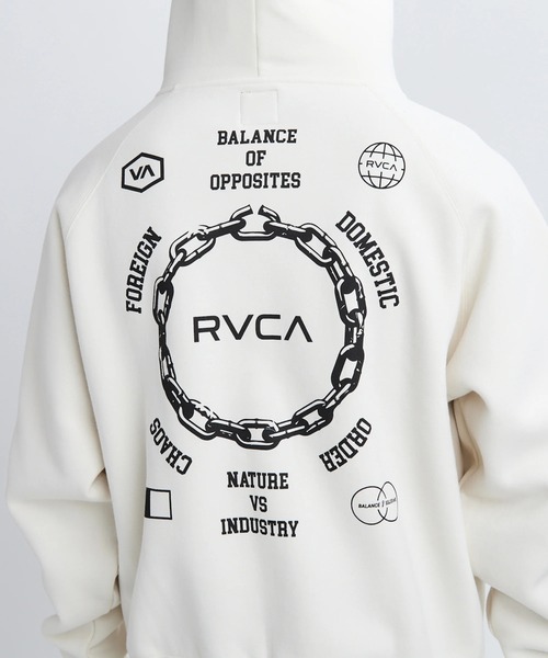 RVCA（ルーカ） パーカー メンズ METAL URGY ZIP HD パーカー 「2025年