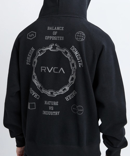 RVCA（ルーカ） パーカー メンズ METAL URGY ZIP HD パーカー 「2025年