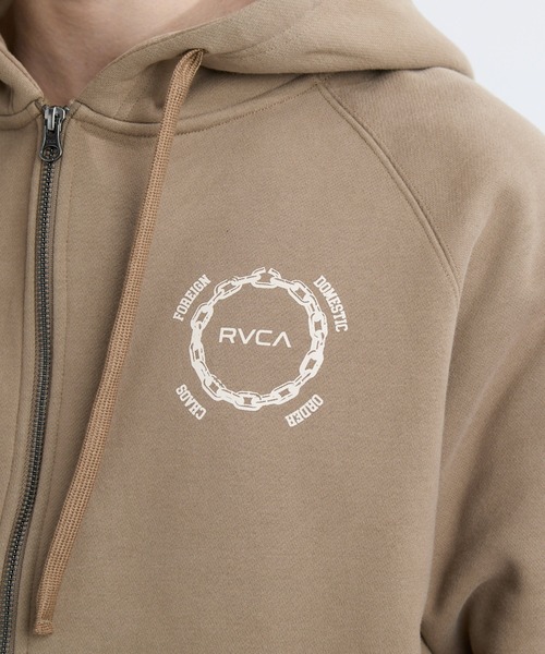 RVCA（ルーカ） パーカー メンズ METAL URGY ZIP HD パーカー 「2025年
