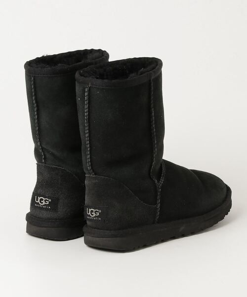 美品！　UGG アグ　ブラック ムートンブーツ　22cm UGG Australia（アグオーストラリア） 「UGG」 ムートンブーツ 22cm