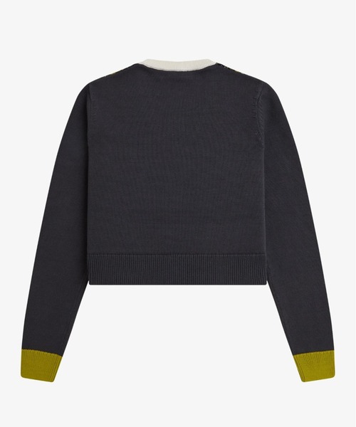 【美品】FRED PERRY フレッドペリー ニット ブラック 黒 赤 チェック 新品未使用 FRED PERRY フレッドペリー マフラー チュワート タータン