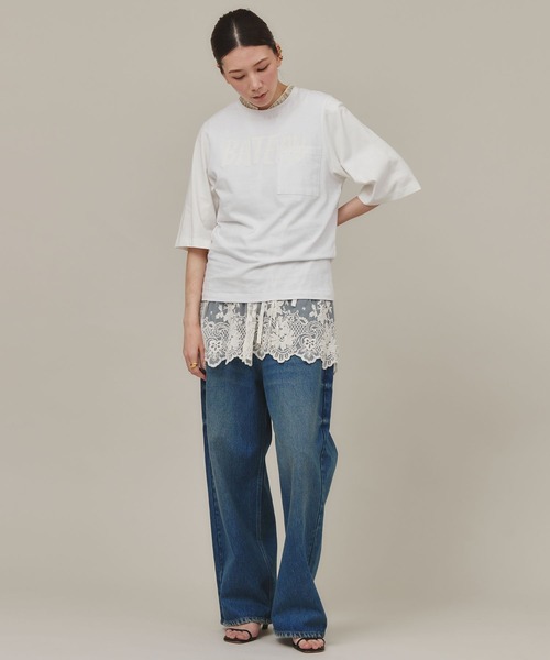 Curensology」 デニムパンツ 34 ブラック レディース Curensology  