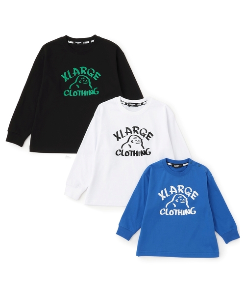 XLARGE KIDS（エクストララージ キッズ） tシャツ ドローイングOG長袖T