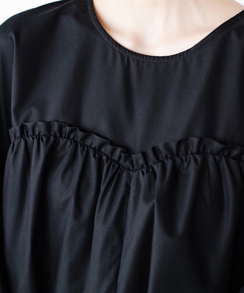 「haco!」 「KAKKO」長袖ワンピース SMALL ブラック レディース_画像7