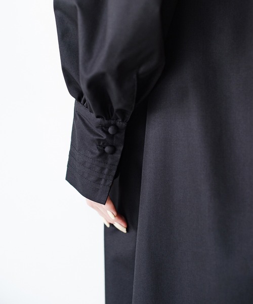 「haco!」 「KAKKO」長袖ワンピース SMALL ブラック レディース_画像9