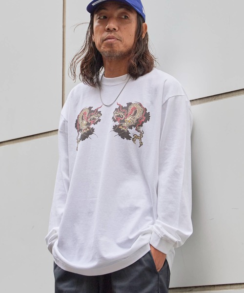 LONELY/論理 tシャツ LONELY(論理)/ロンリー”ORIENTAL龍” HEAVY OZ