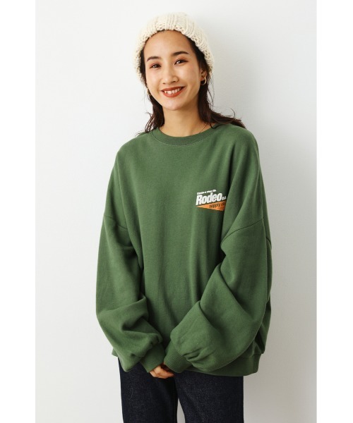 「RODEO CROWNS WIDE BOWL」 スウェットカットソー FREE ブラック レディース_画像6