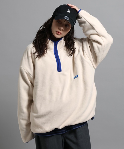 George's ハーフZIPフリースプルオーバー メンズ レディース