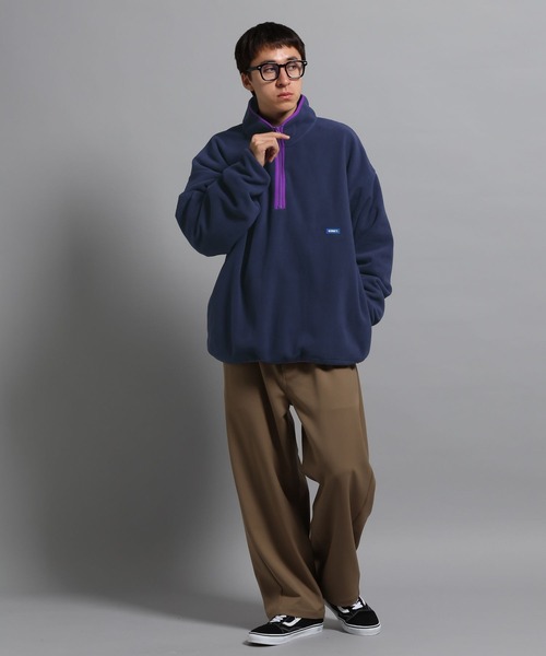 George's ハーフZIPフリースプルオーバー メンズ レディース