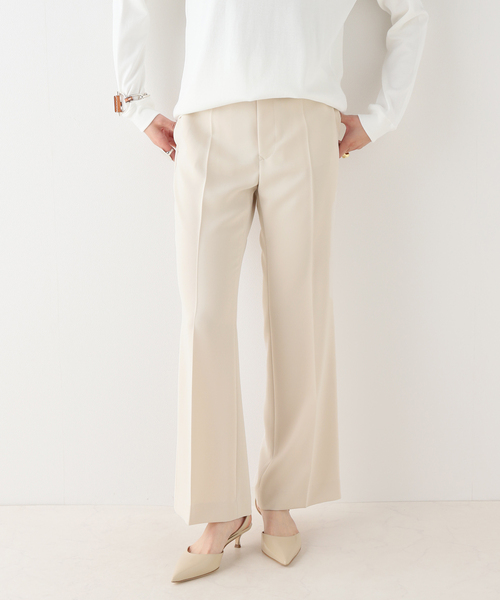 「Plage」 ブーツカットパンツ 34 ベージュ レディース_画像5