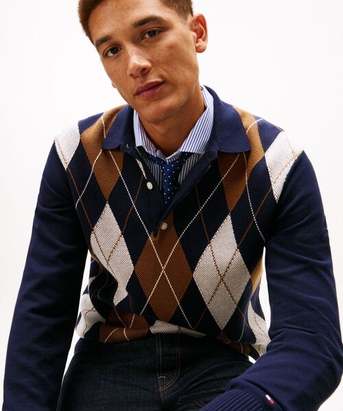 TOMMY HILFIGER（トミー・ヒルフィガー） セーター ニット アーガイル