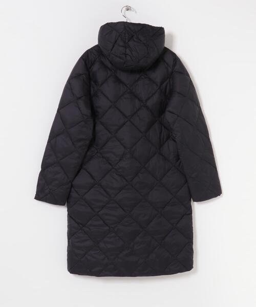 ダウンコート ダウンジャケット TAION HOOD LONG DOWN JACKET