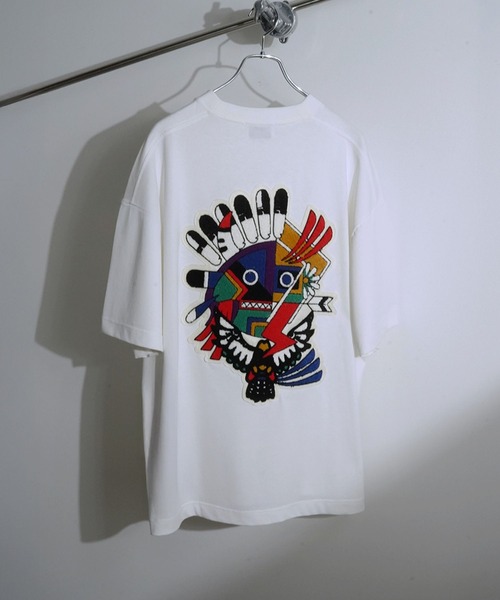 SeeSew tシャツ 「UNISEX」KOKOPELI WAPPEN TEE/ココペリワッペンT