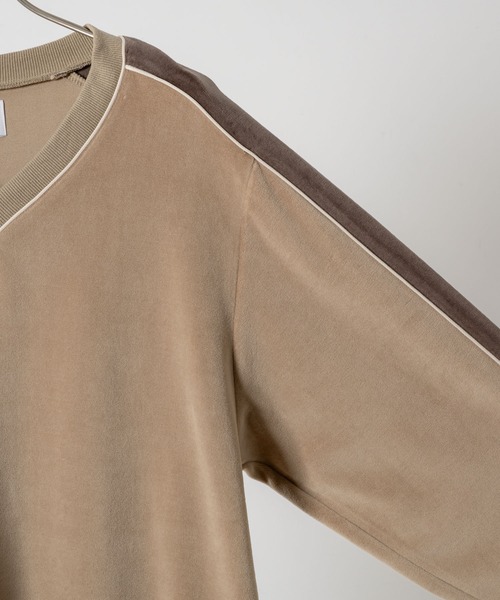 「soerte」 長袖Tシャツ 2 ブラウン メンズ_画像7