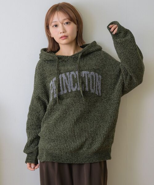 RETROGIRL（レトロガール） ニット セーター フーディーモールニット