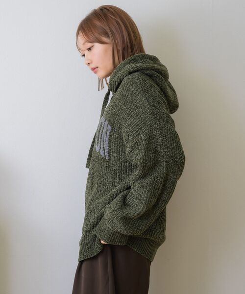 RETROGIRL（レトロガール） ニット セーター フーディーモールニット