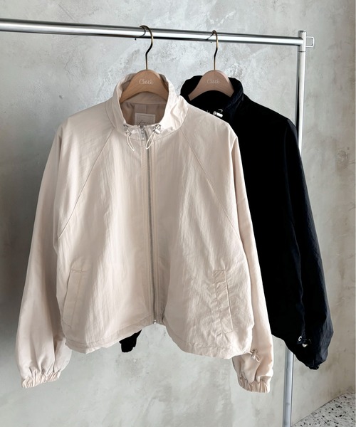 「feepur」 ブルゾン MEDIUM ブラック レディース_画像4