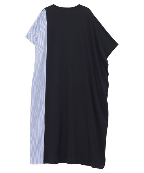 「ZUCCa」 半袖ワンピース M size ネイビー レディースの画像