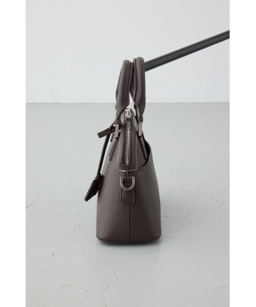 ブラックレザー ハンドバッグ ダブルジッパー AZUL BY MOUSSY | ダブルジッパーハンドバッグ (すべて ) |SHEL'TTER