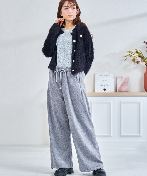 MISCH MASCH（ミッシュマッシュ） カーディガン WEB限定 シャギー