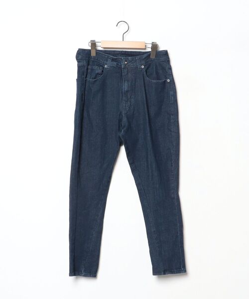 【美品】GANRYU サルエルデニム　M インディゴブルー 美品】GANRYU サルエルデニム M インディゴブルー 美品】GANRYU
