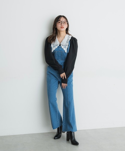 「FREE'S MART」 長袖シャツ FREE ブラック レディース_画像3