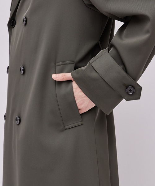 Lui's（ルイス） トレンチコート M ブラック メンズ : ZOZOTOWN Yahoo