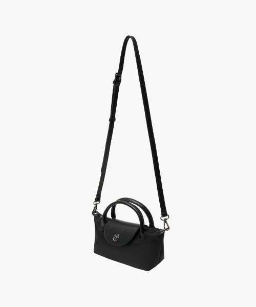 MARITHE FRANCOIS GIRBAUD ハンドバッグミニポーチ付き MARITHE FRANCOIS GIRBAUD CLASSIC LOGO MINI BUCKET BAG