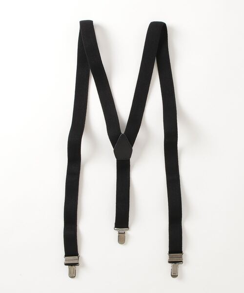 「BEAMS LIGHTS」 サスペンダー ONE SIZE ブラック メンズ_画像2