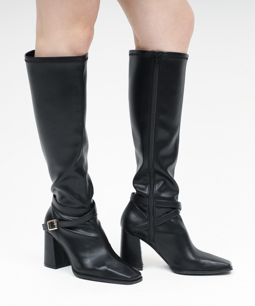ROYAL PARTY ロイヤルパーティー ロング ブーツ ベルト付スリムロングブーツ レディース ZOZOTOWN Yahoo 店 - 通販 - Yahoo ショッピング