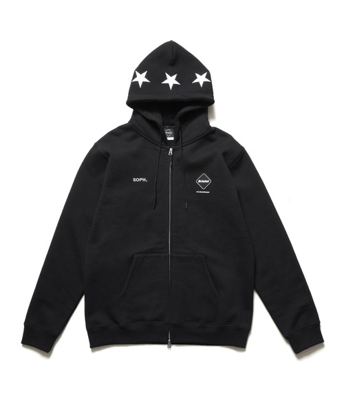 Bristol フード付きパーカー F.C.Real Bristol（エフシーレアルブリストル） パーカー 5-STAR ZIP