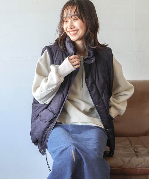 niko and…（ニコアンド） ベスト LARGE ベージュ レディース