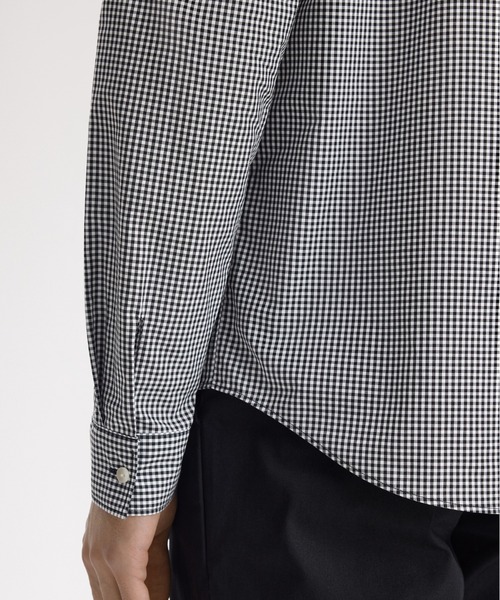 FRED PERRY（フレッドペリー） シャツ Micro Gingham Shirt／マイクロ