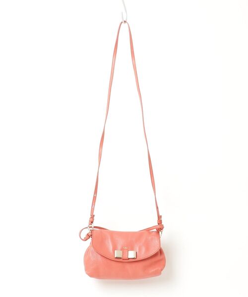 極美品！Chloe クロエ LILY 2way ショルダーバッグ リボン 黒 【公式通販】