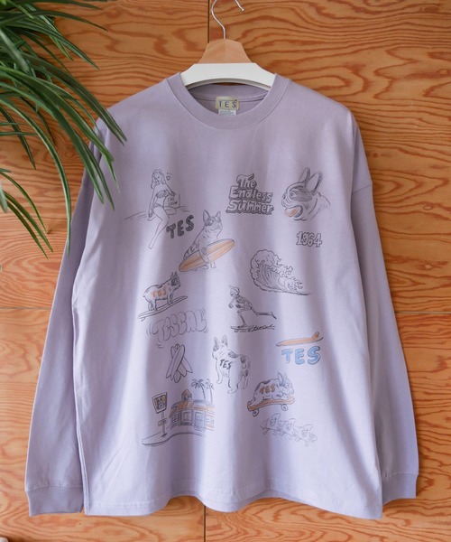 「The Endless Summer」 長袖Tシャツ SMALL ホワイト メンズ_画像9