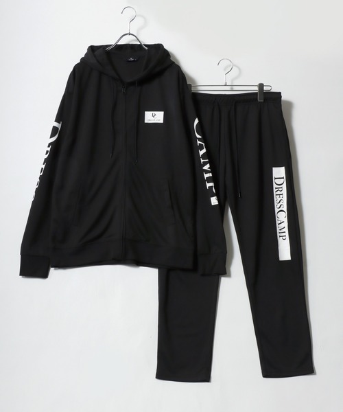 DRESSCAMP（ドレスキャンプ） セットアップジャージ M ブラック メンズ