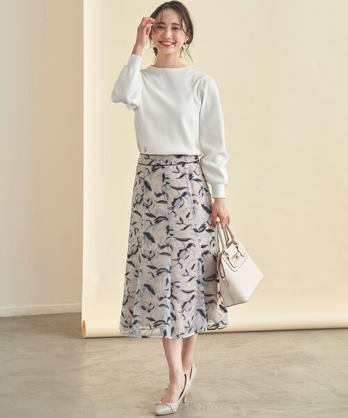 「ANY SIS」 スカート 4 グレー レディース_画像2