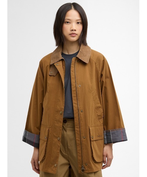 Barbour（バブアー） ブルゾン アウター 「GLYNIS/グリニス」 ピーチ