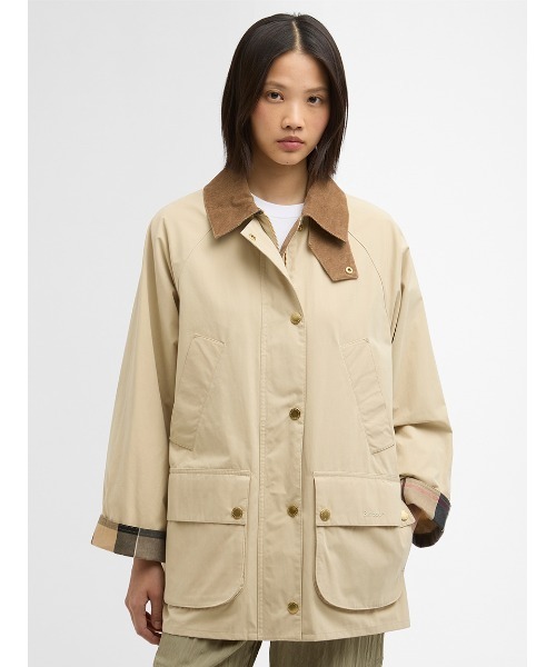 【ruepi】Barbour ベージュ レディース　ブルゾン フレームワーク FRAMeWORK ≪予約≫BARBOUR/バブアー 別注TRANSPORT