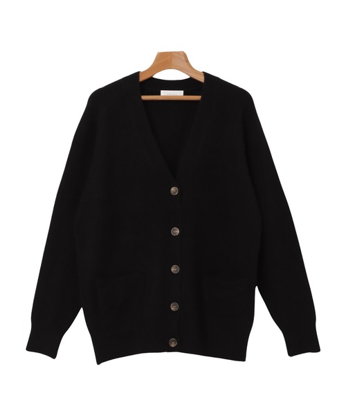 「evernavy」 カーディガン M ネイビー レディース_画像3