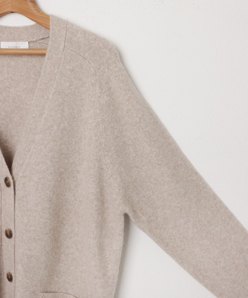 「evernavy」 カーディガン M ネイビー レディース_画像9