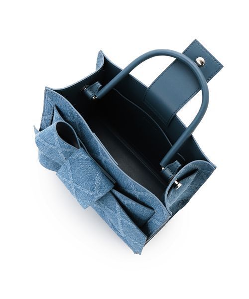 FRAY I.D（フレイ・アイディー） ハンドバッグ 「ルエル」デニムリボン