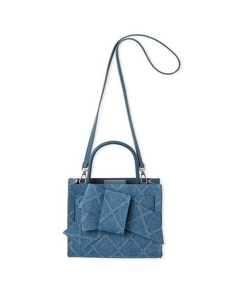 FRAY I.D（フレイ・アイディー） ハンドバッグ 「ルエル」デニムリボン