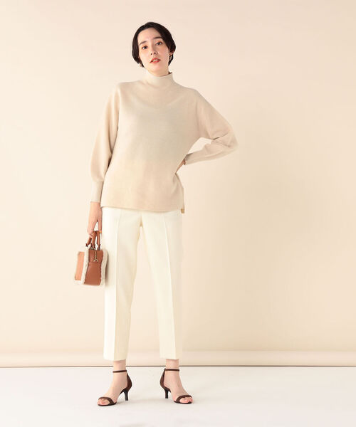 「NOLLEY'S Sophi」 長袖ニット 38 オフホワイト レディース_画像2