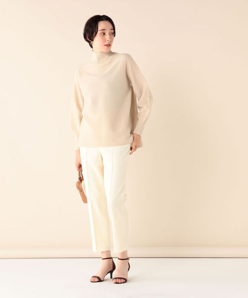 「NOLLEY'S Sophi」 長袖ニット 38 オフホワイト レディース_画像3