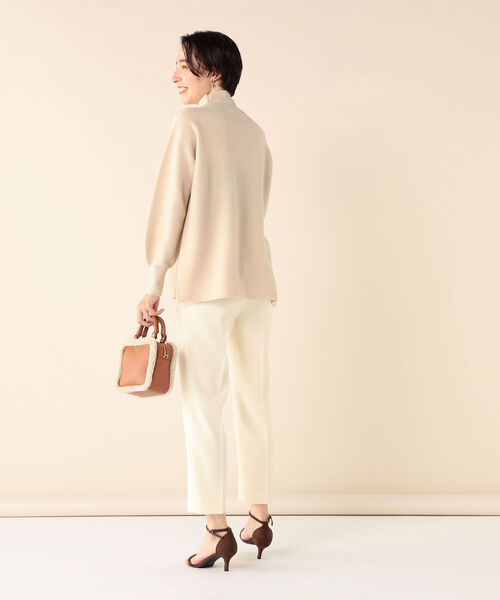 「NOLLEY'S Sophi」 長袖ニット 38 オフホワイト レディース_画像5